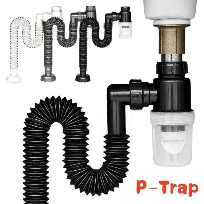 P-Trap Kitchen Sink Deodorant Set Launch Pipeline Deodorizing Filter