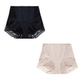 WarmSteps 2PCS Women's Shaper Panties High-Waist Lace Sexy Lingerie