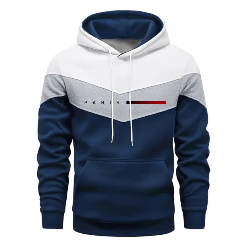 Paris Fashion Men's Hoodies Set Daily Casual Sports Hooded Sweatshirt