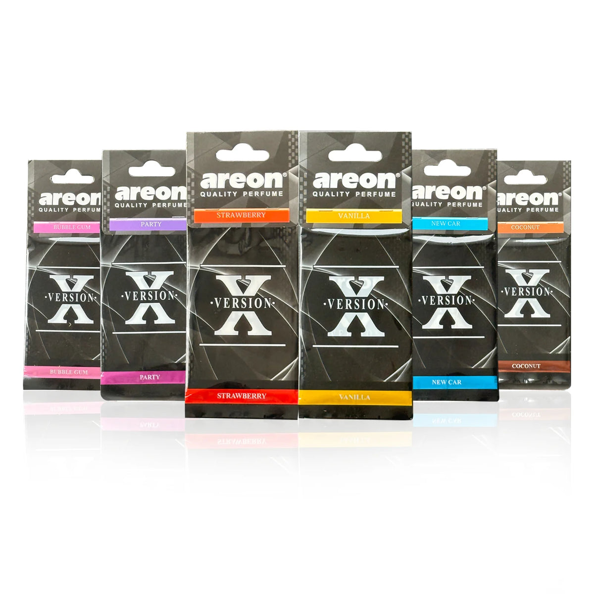 Our High-Quality [Shape X] car air fresheners, which can be used as