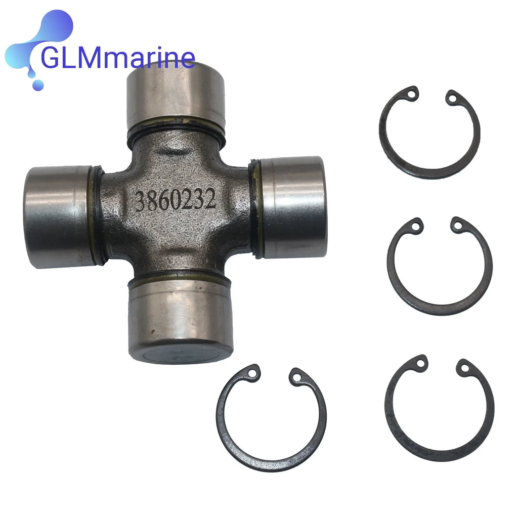 2 Set U-Joint Cross Kit OEM Replacement 3860232 for Volvo Penta 854619