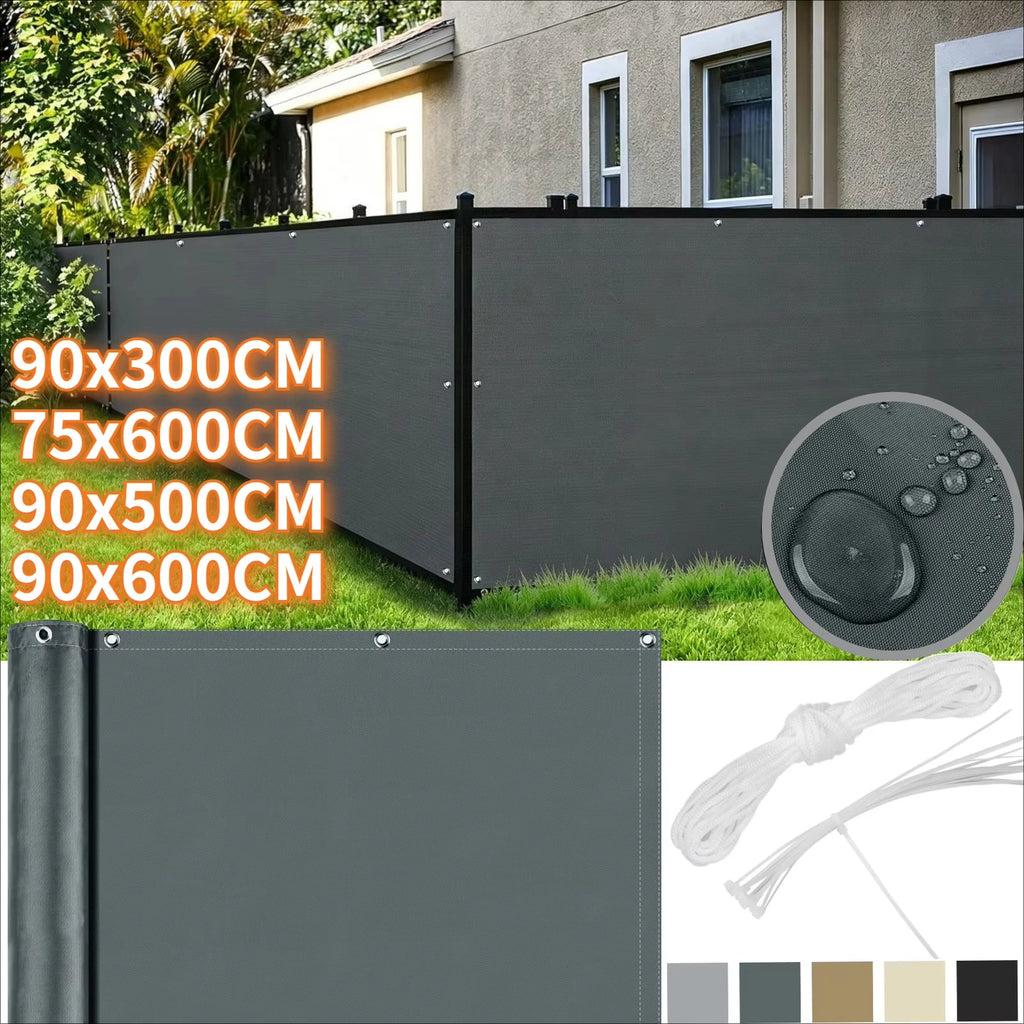 Fence Privacy Screen Heavy Duty Windscreen Fencing Cover Mesh Fabric
