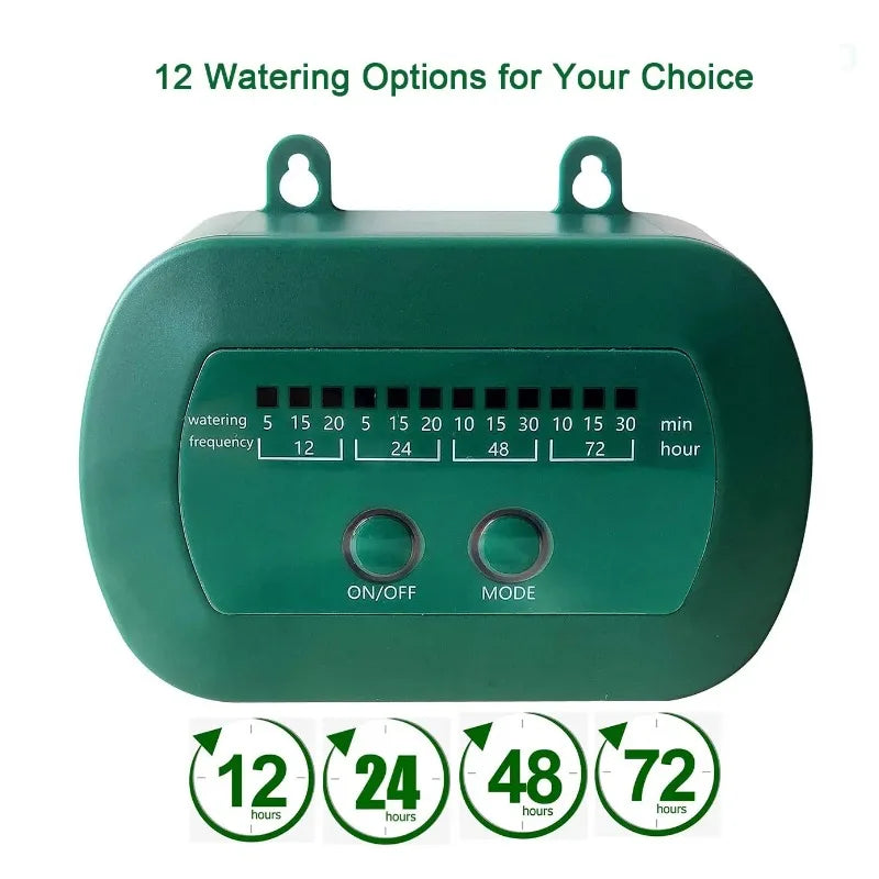 Solar Intelligent Irrigation Kit 6V 2W with Built-in 1800mAh Battery