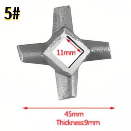 Meat Grinder Cross Blade, 5 # 10 # 12 # 22 # 32 # 32 # 42 # Universal