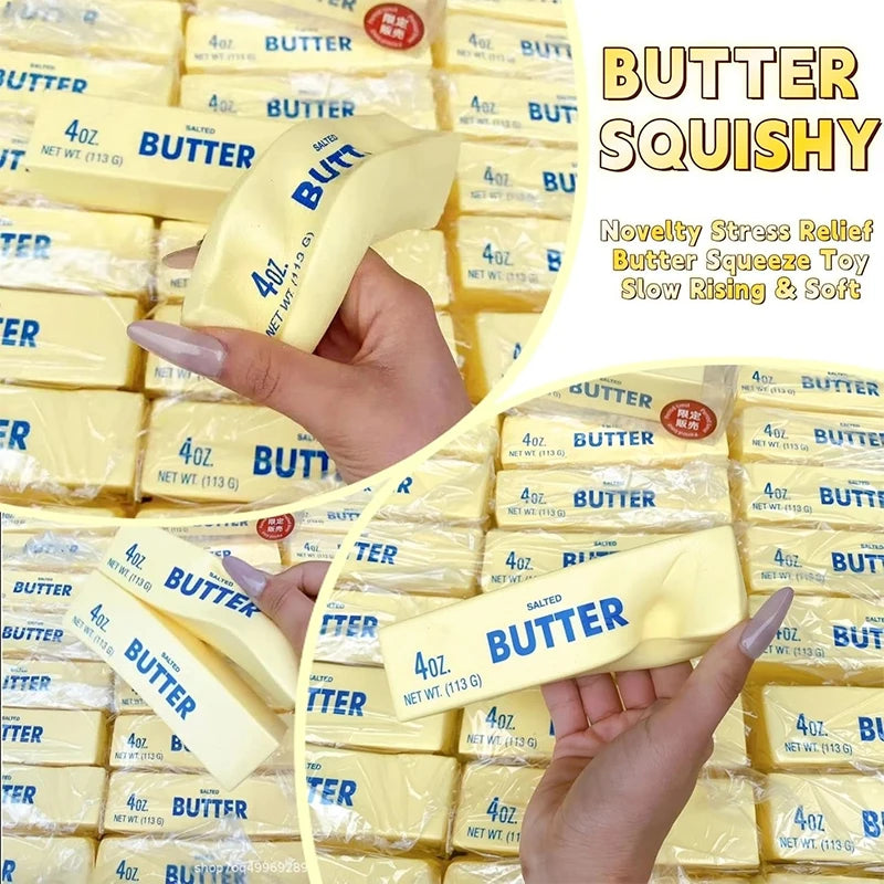 Squishy Butter Stick Fidget Toy Sticky Butter Stick Slow Rebound
