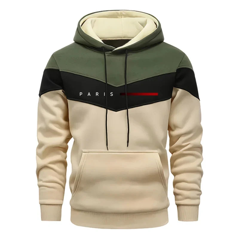 Paris Fashion Men's Hoodies Set Daily Casual Sports Hooded Sweatshirt