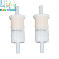 2Pcs 5/16" 816296Q2 Inline Fuel Filter for Mercury Marine 35-816296Q2
