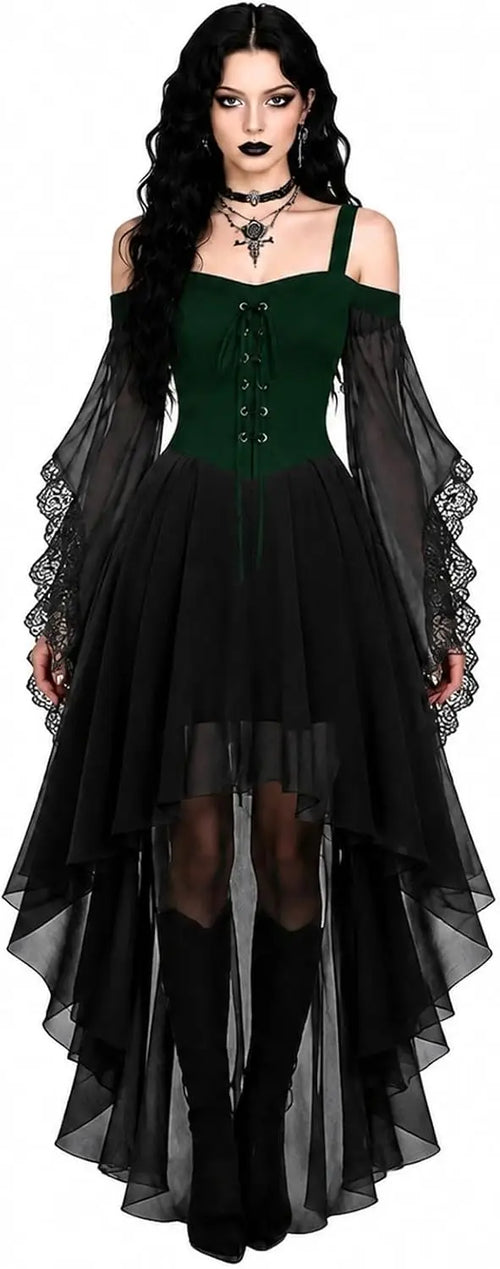 Costumes Witch Dress Women 2026 Halloween Woman Adults Medieval