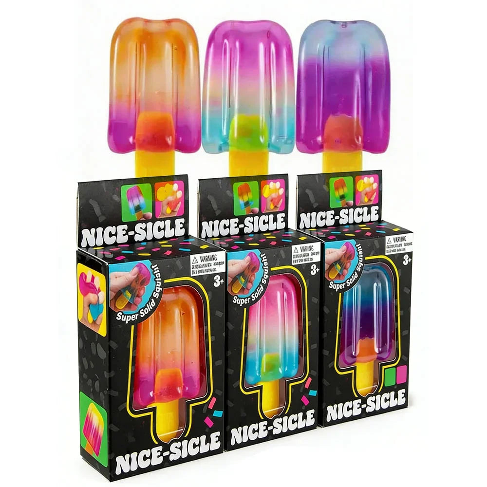 popsicle blind box Cube Sensory Stress Relief Squishy Cube