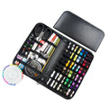 172pcs Sewing Kit Complete Set with Threads Needles Scissors Tape