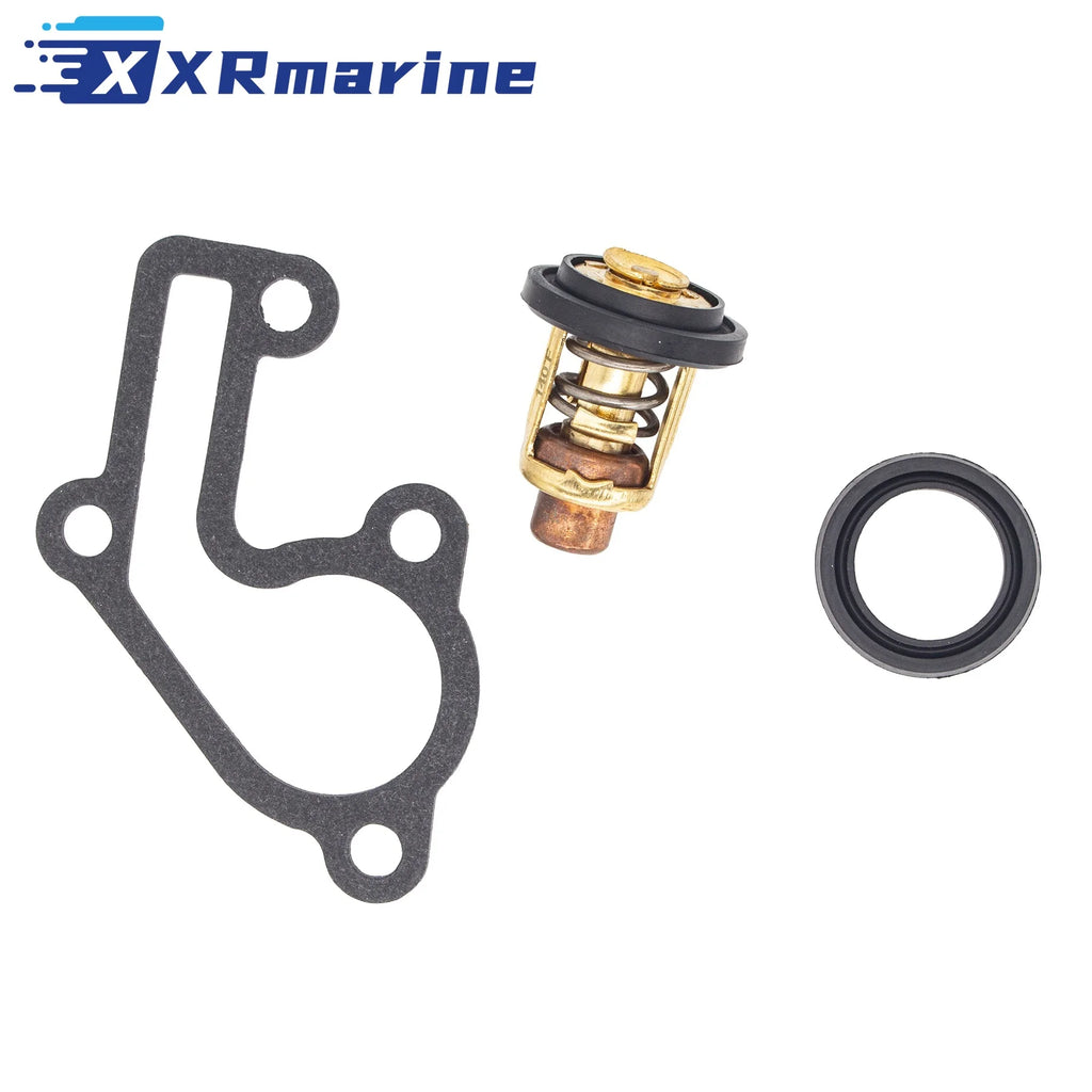 For Yamaha Outboard 2-Str 9.9D 15D Thermostat 6F5-12411-03 with Gasket