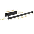1PC Paper Towel Holder Under Cabinet Wall Mount Stainless Steel