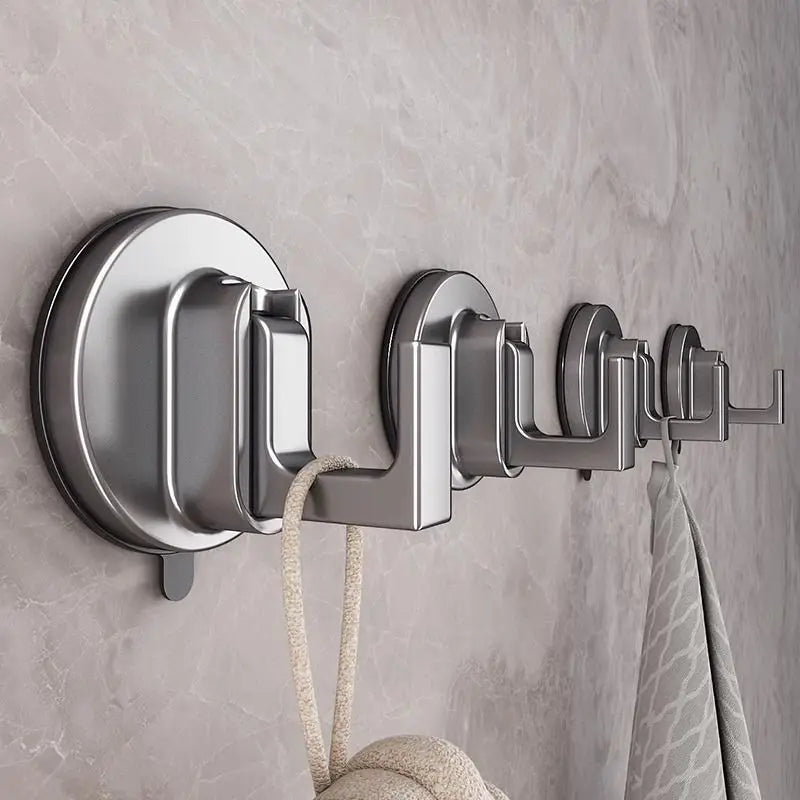 Reusable Suction Cup Hook Waterproof Wall Mount Hooks Punch-free