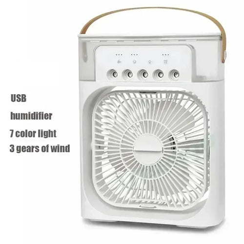 New 3 In 1 Fan AIr Conditioner Household Small Air Cooler LED Night