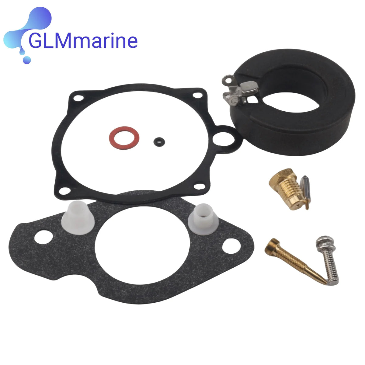 689-W0093-00 Carburetor Repair Kit Fits for Yamaha 2 Stroke 25 30 HP