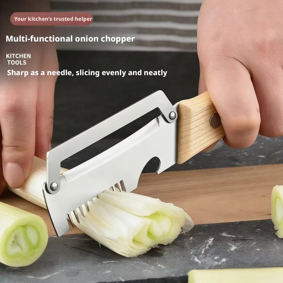2026 New Paring Knife Ergonomic Wood Handle Knife Stainless Steel