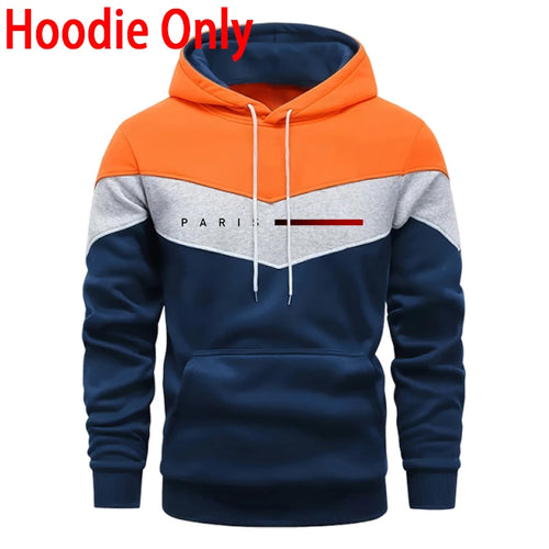 Paris Fashion Men's Hoodies Set Daily Casual Sports Hooded Sweatshirt