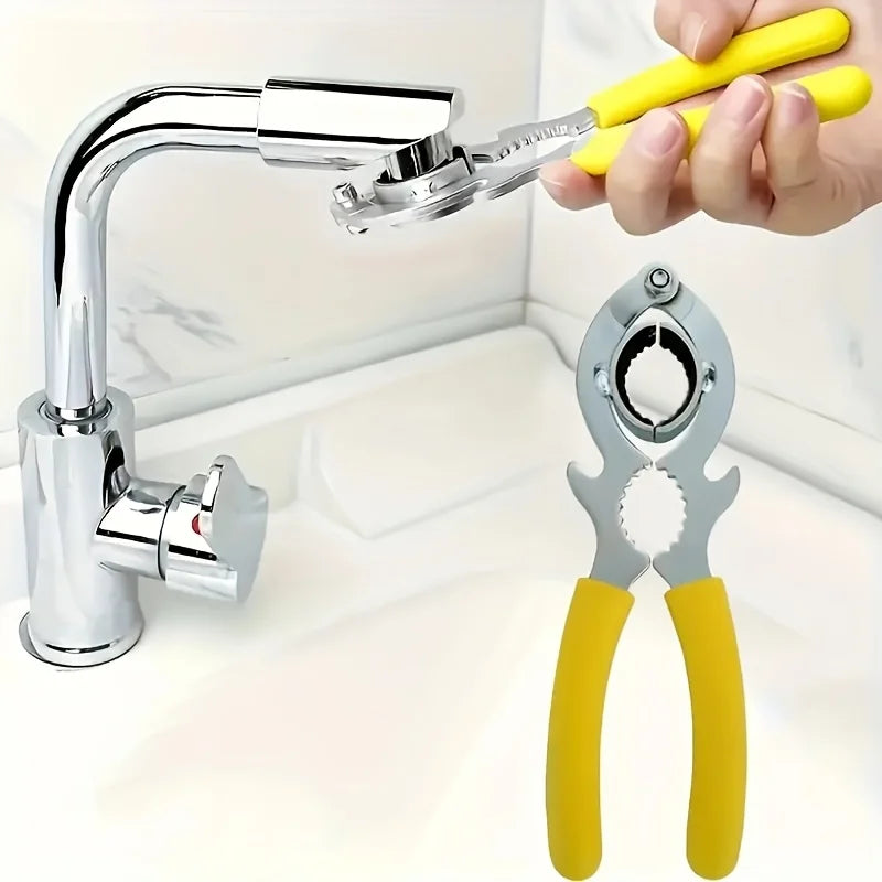 3 In 1 Tool Faucet Bubbler Wrench,Bottle Opener and Pliers,Kitchen