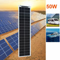 Flexible Solar Panel 100W 50W 12V Battery Charger Photovoltaic Panel