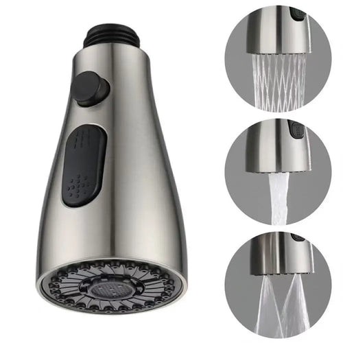 Kitchen Faucet Accessories Replace Sprayer Nozzle 3 Modes ABS Bathroom