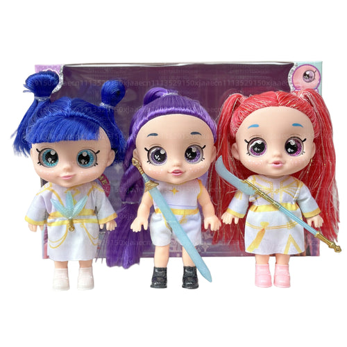 Anime Girls Lumi Mila Zoi Witch Hunter Figure Girl Dolls 7 Inch 5D