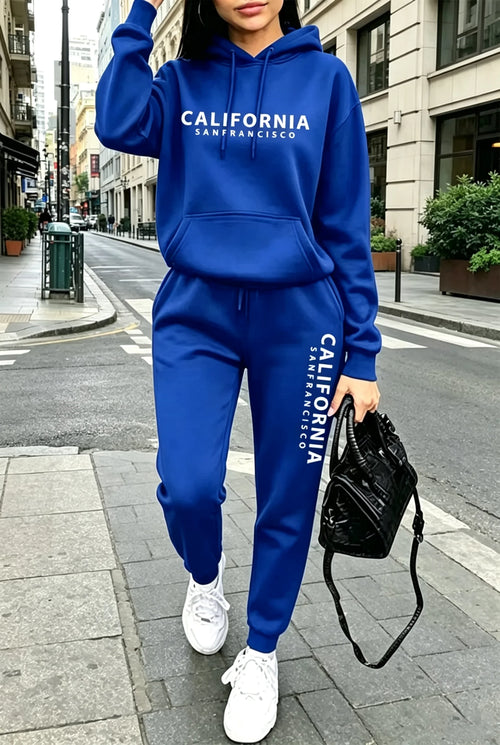 Fall Winter Womens Outfits Street Casual Hooded Sweatshirts Outdoors