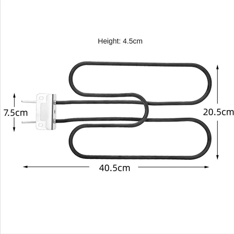 66631 / 65620 Electric Grill Replacement Parts Heating Elements 2200W