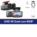 Dash Cam 4K UHD Recording Car Camera DVR Night Vision Video Recorder