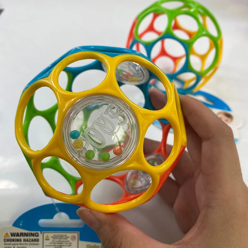 Soft Baby Grasping Ball Rattles with Bell Ball Early Education