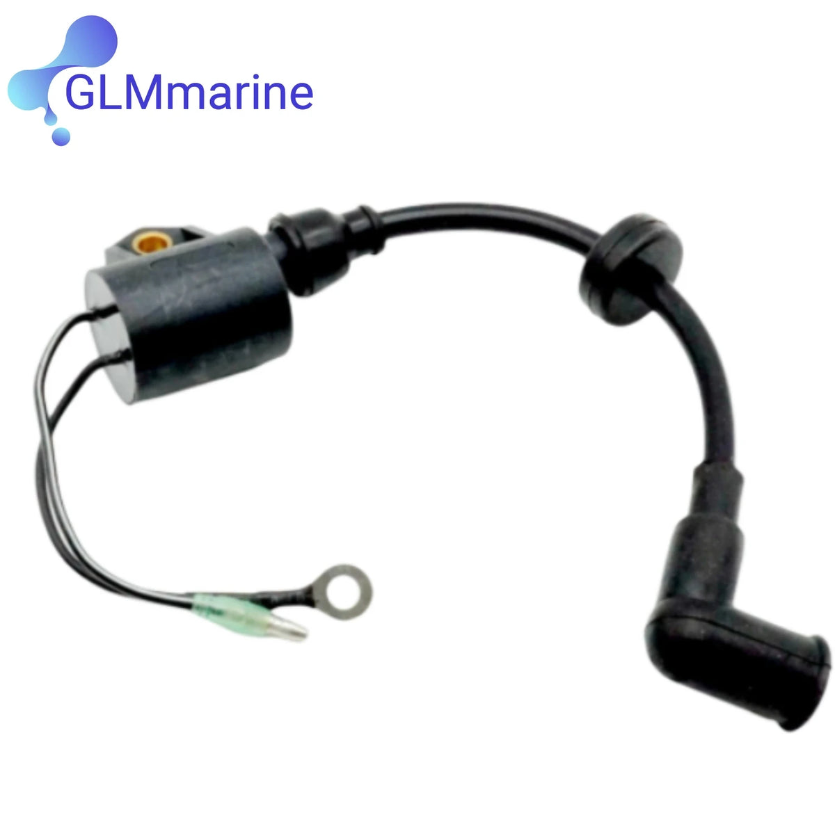 2 Pcs Ignition Coil Assy 61N-85570-00 Compatible with Yamaha 2 Stroke