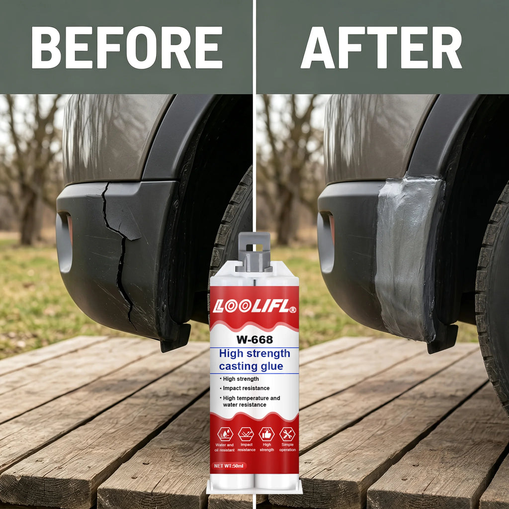 Loolifl W-668 Castwork Ab Glue Heavy-Duty Epoxy Repair Adhesive