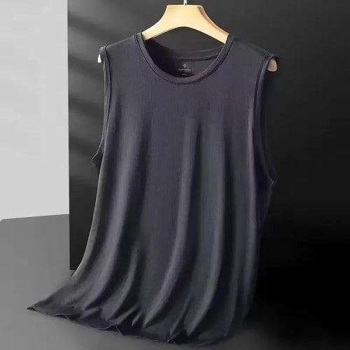 Men's Ice Silk Mesh Vest Lightweight Sports Summer Wear Sleeveless