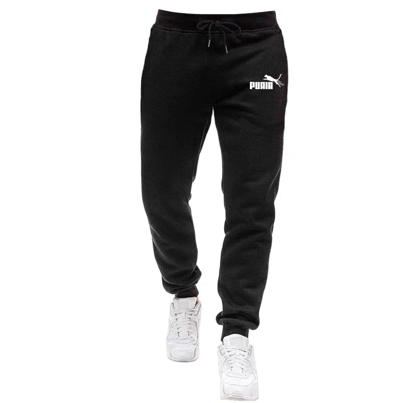 Hooded Sweatshirt and Sweatpants Outdoor Sports Jogger Suit Men's
