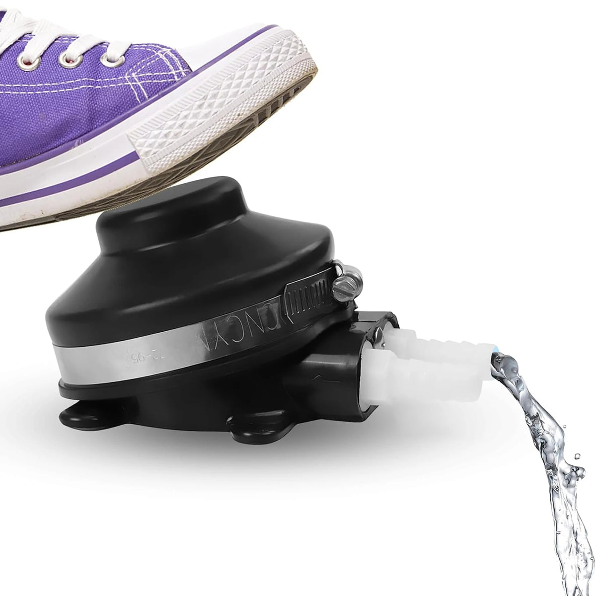 Marine Foot Water Pump Suitable for 1/2" Flexible Hose Made
