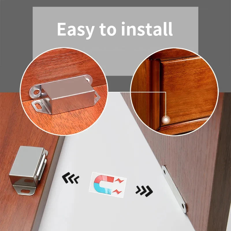 2/8pcs Magnetic Door Suction, Hardware Accessories Closed Door