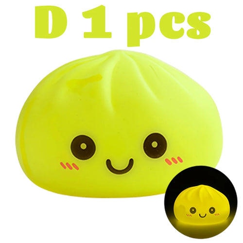 2027 New Dumpling Night Lights Glowing Dumplings Desktop Ornament Cute