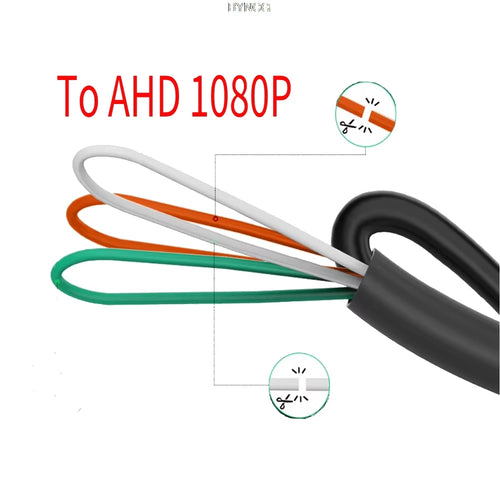AHD 1080P 720P CCD HD CVBS Car Parking Rear View Camera 170