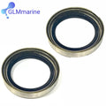 2Pcs Oil Seal 0321467 for Johnson Evinrude Outboard 33HP 35HP 40HP