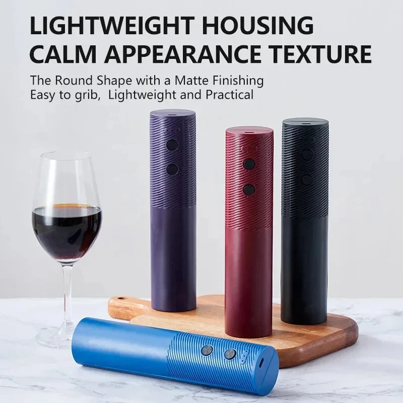 Electric Wine Bottle Opener Automatic Red Wine Corkscrew Rechargeable