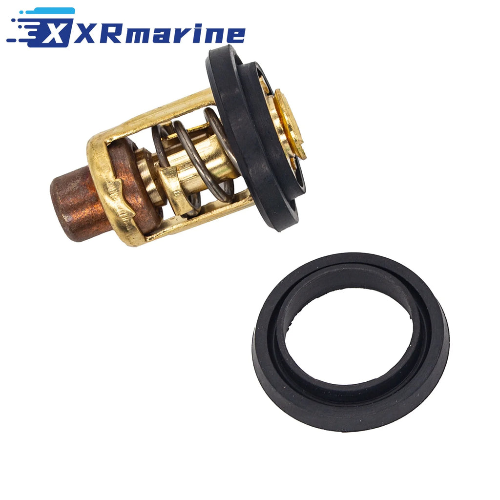 For Yamaha Outboard 2-Str 9.9D 15D Thermostat 6F5-12411-03 with Gasket