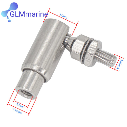 For 33C Control Cables Outboard Inboard Quick Release Steel Ball