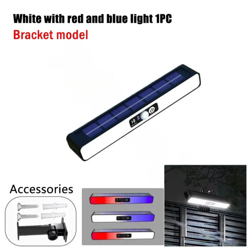 Outdoor Solar Garden Lights with Human Body Motion Sensor 3 Modes