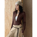 2026 New Women Long Sleeve Jumpsuits Stand Collar Long Sleeve T Shirts