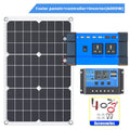 6000W Complete Solar Power Kit 12V to 110V/220V Off-Grid System 100A