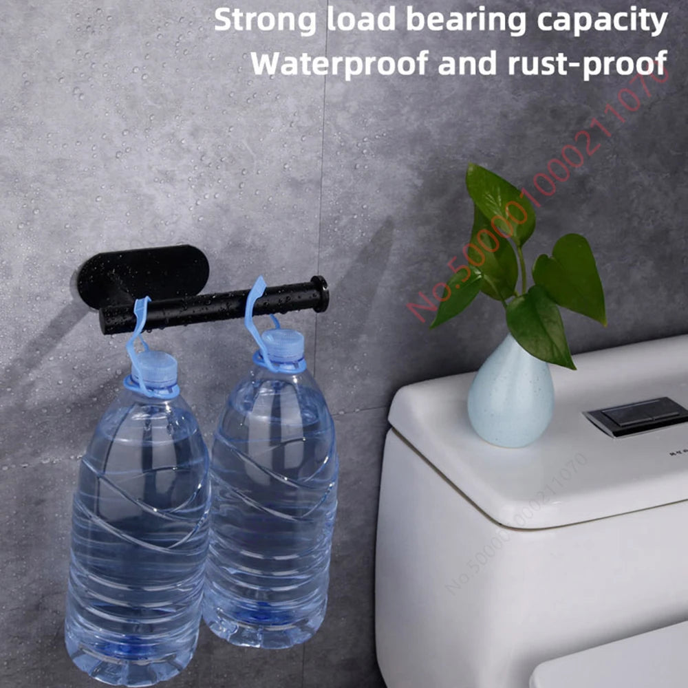 1~2PCS Toilet Paper Rack Bathroom Paper Towel Holder Adhesive