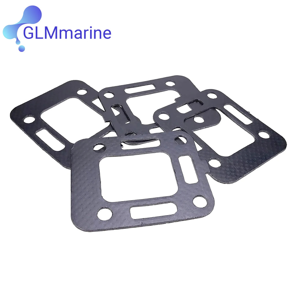 4Pcs Exhaust Elbow Riser Gasket For MerCruiser SternDrives 2.5L 3.0L
