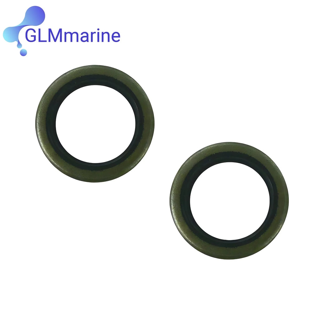 2Pcs Oil Seal 320862 for OMC Stern Drive 3.0L 3.8L 4.3L 5.0L 5.7L 5.8L