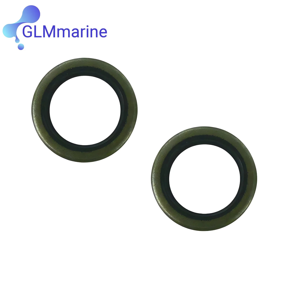 2Pcs Oil Seal 320862 for OMC Stern Drive 3.0L 3.8L 4.3L 5.0L 5.7L 5.8L