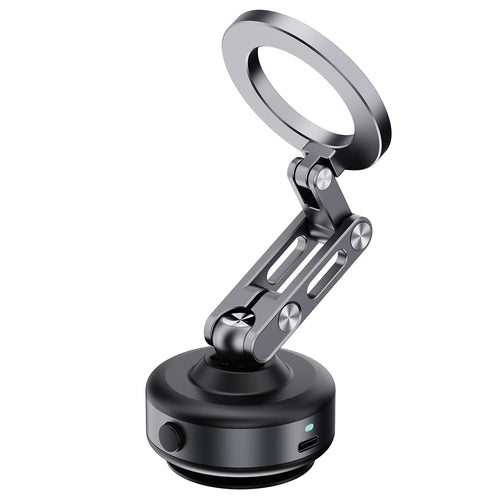 Vacuum Magnetic Suction Cup Car Mobile Phone Mount Universal Folding