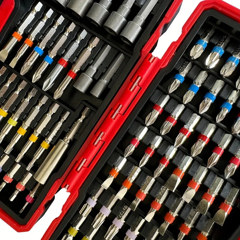 83Pcs Screwdriver Bit Set Impact Driver Drill Bit Set with Magnetic